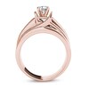 Thumbnail Image 3 of Previously Owned - 1-1/4  CT. T.W. Diamond Multi-Row Bridal Set in 14K Rose Gold