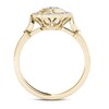 Thumbnail Image 3 of Previously Owned - 5/8 CT. T.W. Diamond Frame Vintage-Style Engagement Ring in 14K Gold