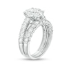 Thumbnail Image 1 of Previously Owned - 2 CT. T.W. Composite Diamond Frame Bridal Set in 10K White Gold