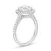 Thumbnail Image 2 of Previously Owned - 1 CT. T.W. Diamond Frame Engagement Ring in 14K White Gold