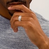 Thumbnail Image 2 of Previously Owned - 3/8 CT. T.W. Composite Diamond Open Shank Ring in 10K White Gold