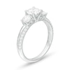 Thumbnail Image 3 of Previously Owned - 1-1/2 CT. T.W. Lab-Grown Diamond Past Present Future® Engagement Ring in 14K White Gold (G/SI2)