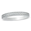 Thumbnail Image 1 of Previously Owned - Vera Wang Love Collection 1/5 CT. T.W. Diamond Milgrain Wedding Band in 14K White Gold