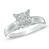 Thumbnail Image 1 of Previously Owned - 1 CT. T.W. Princess-Cut Diamond Engagement Ring in 14K White Gold (J/I3)