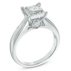 Previously Owned - 1 CT. T.W. Princess-Cut Diamond Engagement Ring in 14K White Gold (J/I3)