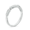 Thumbnail Image 1 of Previously Owned - 1/5 CT. T.W. Diamond Art Deco Vintage-Style Band in 10K White Gold