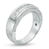 Thumbnail Image 2 of Previously Owned - Vera Wang Men's 1 CT. T.W. Diamond Nine Stone Wedding Band in 14K White Gold