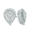 Thumbnail Image 0 of Previously Owned - 1/2 CT. T.W. Composite Diamond Pear-Shaped Stud Earrings in 10K White Gold