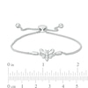 Thumbnail Image 3 of Previously Owned - Diamond Accent Butterfly Bolo Bracelet in Sterling Silver - 9.5"