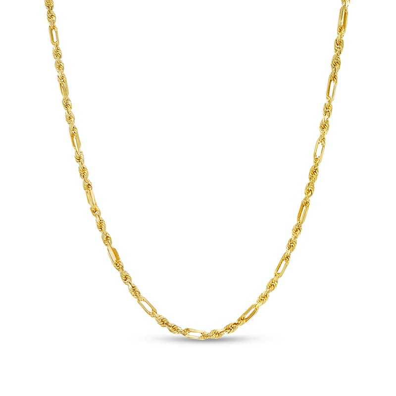 Previously Owned - 2.35mm Hollow Milano Chain Necklace in 10K Gold - 20"