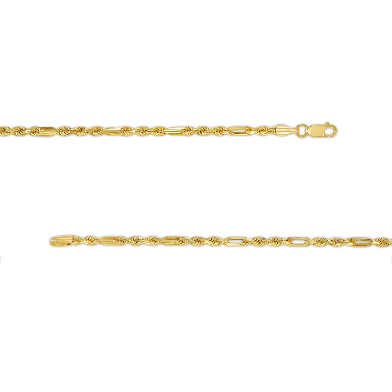 Previously Owned - 2.35mm Hollow Milano Chain Necklace in 10K Gold - 20"