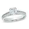 Previously Owned - Celebration Fire™ 1 CT. T.W. Diamond Engagement Ring in 14K White Gold (H-I/SI1-SI2)