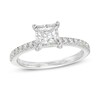 Thumbnail Image 0 of Previously Owned - 3/4 CT. T.W. Princess-Cut Diamond Engagement Ring in 14K White Gold