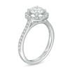 Thumbnail Image 1 of Previously Owned - 1-1/3 CT. T.W. Diamond Octagon Frame Vintage-Style Engagement Ring in 14K White Gold