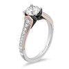 Thumbnail Image 2 of Previously Owned - Enchanted Disney Villains Maleficent 1 CT. T.W. Enhanced Black and White Diamond Engagement Ring