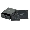 Thumbnail Image 4 of Previously Owned - Vera Wang Men 1/2 CT. T.W. Enhanced Black Octagonal Diamond Signet Ring in Sterling Silver