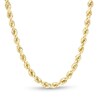 Thumbnail Image 1 of Previously Owned - Men's 035 Gauge Rope Chain Necklace in Hollow 10K Gold - 26"