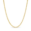 Thumbnail Image 1 of Previously Owned - 2.4mm Diamond-Cut Glitter Rope Chain Necklace in 10K Gold - 20"