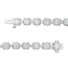 Thumbnail Image 3 of Previously Owned - 5 CT. T.W. Composite Diamond Line Bracelet in 10K White Gold