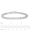 Thumbnail Image 4 of Previously Owned - 5 CT. T.W. Composite Diamond Line Bracelet in 10K White Gold