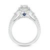 Thumbnail Image 2 of Previously Owned - Vera Wang Love Collection 1 CT. T.W. Oval Diamond Engagement Ring in 14K White Gold