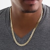 Thumbnail Image 3 of Previously Owned - Men's Curb Chain Necklace in Solid 10K Gold - 22"