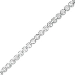 Previously Owned - Marilyn Monroe™ Collection 2 CT. T.W. Diamond Tennis Bracelet in 10K White Gold