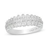 Thumbnail Image 1 of Previously Owned - Marilyn Monroe™ Collection 3/4 CT. T.W. Diamond Scallop-Edge Anniversary Band in 14K White Gold