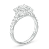 Thumbnail Image 2 of Previously Owned - 1 CT. T.W. Princess-Cut Diamond Double Frame Engagement Ring in 14K White Gold