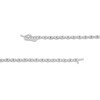 Thumbnail Image 2 of Previously Owned - 4 CT. T.W. Diamond Riviera Necklace in 10K White Gold - 17"
