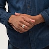Thumbnail Image 2 of Previously Owned - Men's 1/2 CT. T.W. Diamond Curb Link Ring in 10K Gold