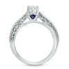 Thumbnail Image 3 of Previously Owned - Vera Wang Love Collection 1/2 CT. Marquise Diamond Solitaire Scroll Engagement Ring in 14K White Gold