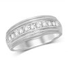 Thumbnail Image 1 of Previously Owned - 1/2 CT. T.W. Diamond Anniversary Band in 14K White Gold