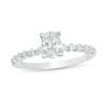 Thumbnail Image 1 of Previously Owned - 7/8 CT. T.W. Oval Diamond Engagement Ring in 14K White Gold