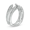 Thumbnail Image 2 of Previously Owned - 3/8 CT. T.W. Diamond Solitaire Milgrain Edge Wrap in 14K White Gold
