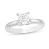 Thumbnail Image 1 of Previously Owned - 1-1/8 CT. T.W. Princess-Cut Diamond Solitaire Engagement Ring in 14K White Gold (I/I2)