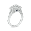 Thumbnail Image 2 of Previously Owned - Vera Wang Love Collection 1-5/8 CT. T.W. Diamond Hexagon Frame Engagement Ring in 14K White Gold