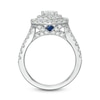 Thumbnail Image 3 of Previously Owned - Vera Wang Love Collection 1-5/8 CT. T.W. Diamond Hexagon Frame Engagement Ring in 14K White Gold