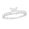 Thumbnail Image 1 of Previously Owned - 1 CT. T.W. Princess-Cut Diamond Engagement Ring in 14K White Gold