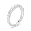 Thumbnail Image 2 of Previously Owned - Vera Wang Love Collection 1/2 CT. T.W. Diamond Satin Wedding Band in 14K White Gold