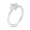 Thumbnail Image 1 of Previously Owned - Marilyn Monroe™ Collection 1/6 T. T.W. Diamond Star Ring in Sterling Silver