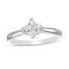 Thumbnail Image 0 of Previously Owned - 5/8 CT. T.W. Princess-Cut Diamond Engagement Ring in 14K White Gold (I/I2)
