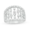 Thumbnail Image 0 of Previously Owned - Marilyn Monroe™ Collection 1 CT. T.W. Diamond Art Deco Ring in 10K White Gold