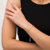 Thumbnail Image 2 of Previously Owned - 6.0mm Circle Link Bolo Bracelet in Hollow 10K Gold - 10.5"