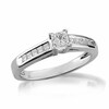 Thumbnail Image 1 of Previously Owned - 1/2 CT. T.W. Princess-Cut Diamond Engagement Ring in Platinum