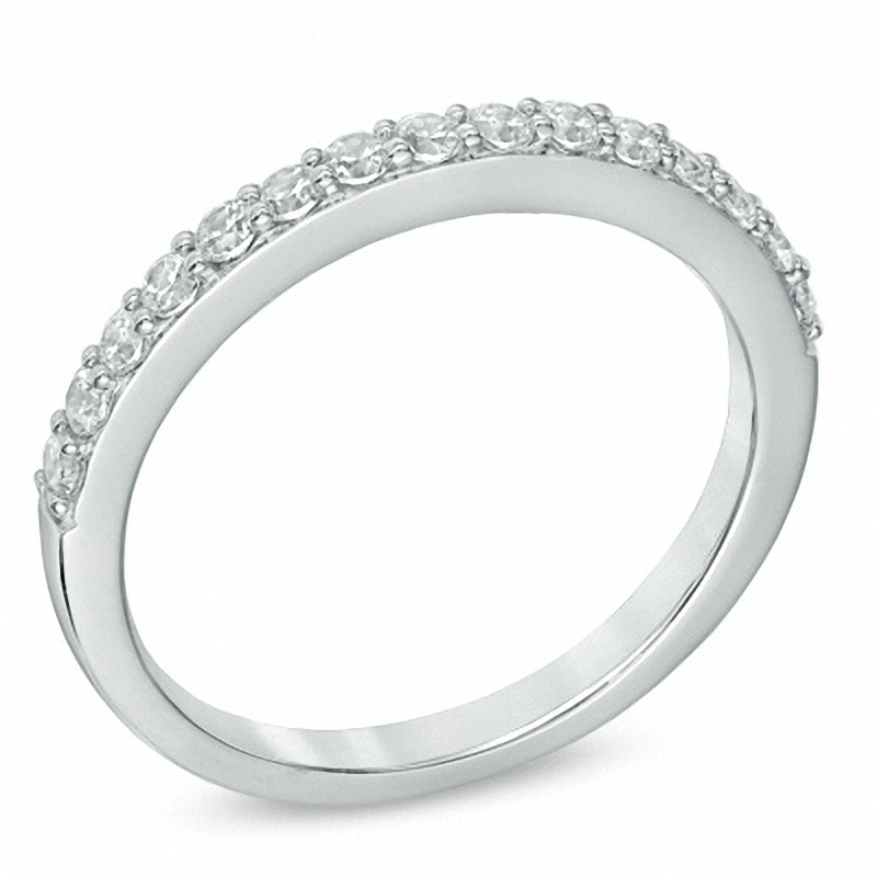 Previously Owned - Celebration 102® 3/8 CT. T.W. Diamond Anniversary Band in 18K White Gold (I/SI2)