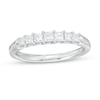 Thumbnail Image 1 of Previously Owned - 1/2 CT. T.W. Princess-Cut Diamond Seven Stone Anniversary Band in 14K White Gold