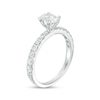 Thumbnail Image 2 of Previously Owned - 1 CT. T.W. Oval Diamond Engagement Ring in 14K White Gold (I/SI2)