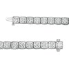 Thumbnail Image 3 of Previously Owned - 10 CT. T.W. Diamond Square Tennis Bracelet in 10K White Gold