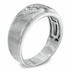 Thumbnail Image 2 of Previously Owned - 1/5 CT. T.W. Diamond Three Stone Slant Band in 10K White Gold